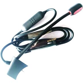 ezonpinzv Detachable Boom Mic Audio Cable Compatible with QuietComfort 35 QC35 II Gaming Headsets with MIC Volume Aux - Removable Gaming Module with Boom Mic and Aux Cable