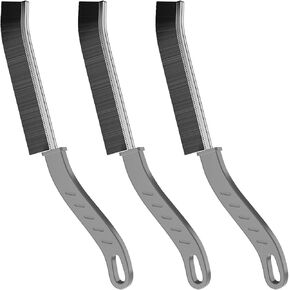 Hard Bristle Crevice Cleaning Brush - Gap Cleaning Brush for Bathrooms, Kitchens, Windows - Your All-Around Household Gap Brush & Bathroom Crevice Brush (4 Pack)