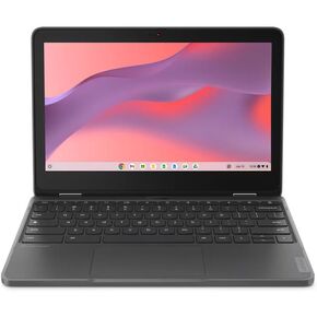 Lenovo 300e Yoga Chromebook Gen 4 11.6" HD 2-in-1 Touchscreen Laptop, MediaTek Kompanio 520 2.0GHz, 8GB RAM, 64GB eMMC, ChromeOS, Graphite Gray with Pen