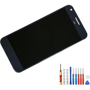LCD Screen Compatible with Google Pixel 1st/Nexus S1 5.0 Amoled Touch Screen Assembly Digitizer LCD Replacement Parts + Tools (Black)