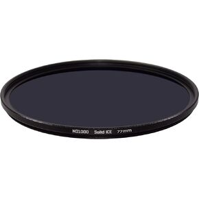 Solid ICE Shockproof 77mm ND1000 Filter Neutral Density ND 10 Stop Tempered Optical Glass