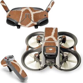 MightySkins Skin Compatible with DJI Avata - Giraffe Print | Protective, Durable, and Unique Vinyl Decal wrap Cover | Easy to Apply, Remove, and Change Styles | Made in The USA