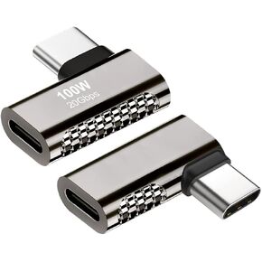 2Pack Straight USB C Male to Female Extender 20Gbps 100W in Kuwait