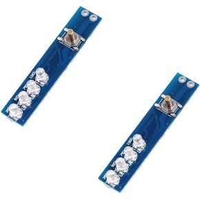 KOOBOOK 2Pcs 3S 18650 Li-ion Lithium Battery Charger Capacity Indicator LED Display Board Power Level Indicator PCB BMS Protection Board