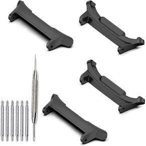 Connectors Compatible for Samsung Galaxy Watch Ultra 47mm Adapter 22mm Watch Band, Stainless Steel Connector Band No Gap Adapter for Galaxy Watch Ultra 47mm (4 PCS)