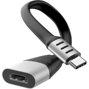 محول USB C إلى HDMI، محول NIAO-CHAO USB من النوع C إلى 4K HDMI لأجهزة MacBook Pro وMacBook Air وiPad Pro وPixelbook وXPS والمزيد (مع سلك) in Kuwait