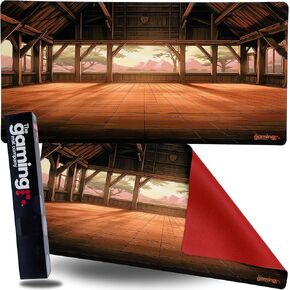 The Gaming Mat Company Single Player MTG Playmat & Gaming Mouse Pad - 28" x 14" Dungeon Gaming Mousepad Compatible with Magic The Gathering Playmats MTG Cards Gaming Mouse Mat Large Mouse Pad