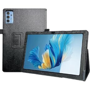 Protective Case Cover for MEIZE D115 Tablet 10.1 Inch Android Tablet Case/My TAB PRO My-10-13-1 Tablet Case, with Stand/Magnetic Closure/Stylus Holder - Black