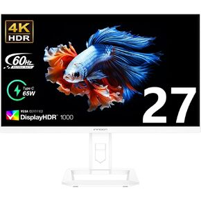 INNOCN 32" Mini LED 4K 144Hz 3840 x 2160P Computer Gaming Monitor 1ms IPS HDR1000 HDMI 2.1 Monitor, 99% DCI-P3, USB Type-C Connectivity, Height Adjustable Stand - Black in Kuwait