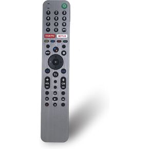 Voice Replacement Remote Control for Sony Bravia Smart TV XBR-A9G XBR-55X950H XBR-55X950G XBR-55X800H XBR-55X900H XBR-65X950G XBR-65A9G XBR-55A9G XBR-77A9G XBR-48A9S XBR-55X850G XBR-48A9S