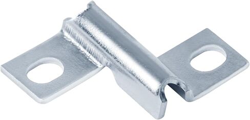 50 حزمة من مشبك الحائط والشماعة المركزية لعلبة الكابلات الشبكية السلكية، مشابك تثبيت على شكل حرف U، وصلة كابل مناسبة لقضيب سلك 4 مم - 6 مم، فولاذ مجلفن in Kuwait