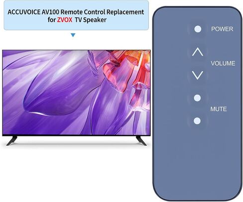 جهاز تحكم عن بعد بديل جديد PZL لمكبر الصوت ZVOX AccuVoice AV100 AV102 AV110 in Kuwait