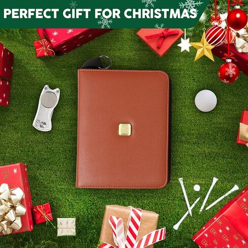 Golf Patriot Fathers Day Dad Gifts for Men from Daughter Son Wife - Golf Accessories Set include Golf Balls, Golf Tees, Golf Club Brush, Golf Ball Clamp, Ball Marker Set, Golf marker Clip & Pens in Saudi Arabia