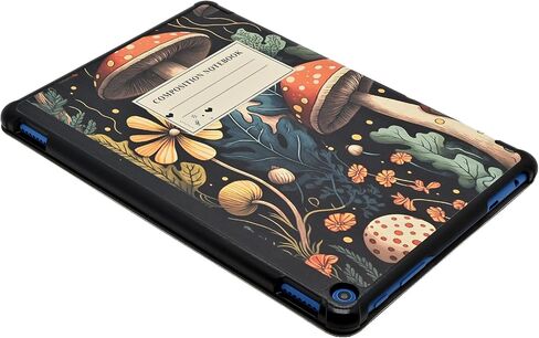 حافظة لجهاز Amazon Kindle Fire HD 10 Tablet (الجيل الثالث عشر، إصدار 2023)، غطاء خلفي ثلاثي الطي لعشاق الكتب مع تنبيه/غفو تلقائي، فصل واحد فقط in Kuwait