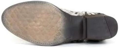 JOHNNY Cow Hair Boot: Iconic Western Elegance with a Modern Twist for the Fashion-Forward Woman Ankle Bootie Hand Made Americana Low Heal Easy On and Off YKK Zipper in Saudi Arabia