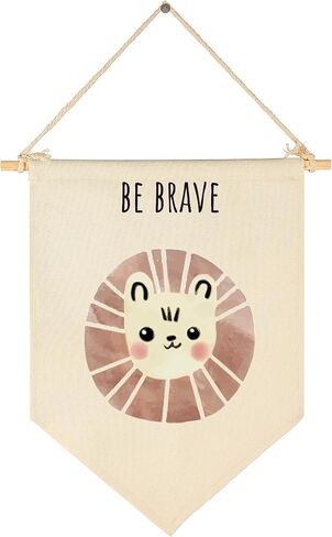 Animal Christian Nursery Decor-Bible Verse Art-Scripture Decor-Jungle Safari-Flag Gifts for Baby Boys Girls Kids-Banner Wall Sign Gifts for Nursery Baby Room Playroom Bedroom Front Door-be nuique in Saudi Arabia