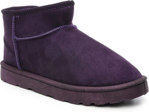 CLOUDAIR Mingle Womens Short Ankle Boots - Faux Fur Lined Slip-on Winter & Snow Boots - Classic Ankle Boot for Outdoor - Anti-Slip, Warm & Comfortable in Saudi Arabia