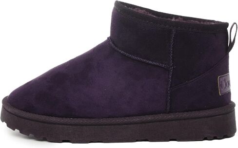 CLOUDAIR Mingle Womens Short Ankle Boots - Faux Fur Lined Slip-on Winter & Snow Boots - Classic Ankle Boot for Outdoor - Anti-Slip, Warm & Comfortable in Saudi Arabia