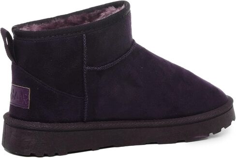 CLOUDAIR Mingle Womens Short Ankle Boots - Faux Fur Lined Slip-on Winter & Snow Boots - Classic Ankle Boot for Outdoor - Anti-Slip, Warm & Comfortable in Saudi Arabia