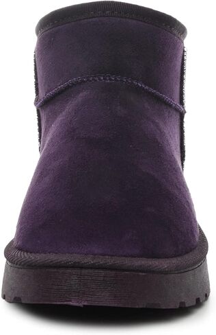 CLOUDAIR Mingle Womens Short Ankle Boots - Faux Fur Lined Slip-on Winter & Snow Boots - Classic Ankle Boot for Outdoor - Anti-Slip, Warm & Comfortable in Saudi Arabia