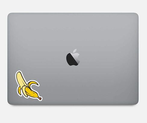Banana Sticker Fruit Stickers - 3 Pack - Set of 2.5, 3 and 4 Inch Vinyl Laptop Stickers - for Laptop, Phone, Water Bottle, Car & More Decal (3 Pack) S214379-3Pack in Kuwait