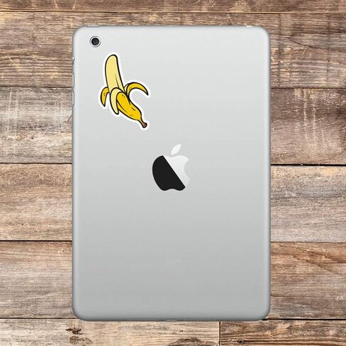 Banana Sticker Fruit Stickers - 3 Pack - Set of 2.5, 3 and 4 Inch Vinyl Laptop Stickers - for Laptop, Phone, Water Bottle, Car & More Decal (3 Pack) S214379-3Pack in Kuwait
