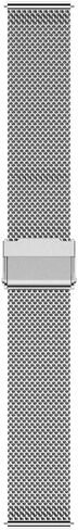 YEEJOK Vivoactive 5 Bands, 20mm Vivoactive 3 Watch Bands, Mesh Metal Watch Bands & Genuine Leather Strap Compatible for Garmin Venu Sq/Venu 2 Plus/Forerunner 645/245 in Kuwait