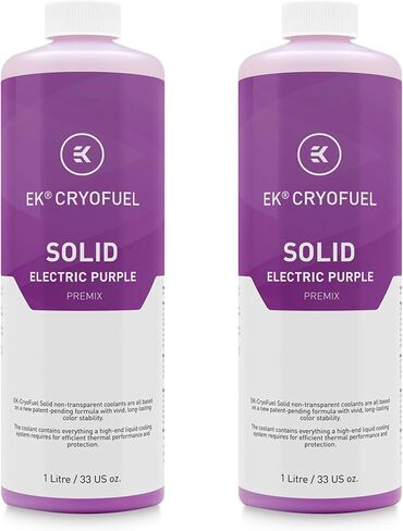 مبرد EKWB EK-CryoFuel Solid Premix PC، 1000 مل، أزرق أزور، عبوتان in Kuwait