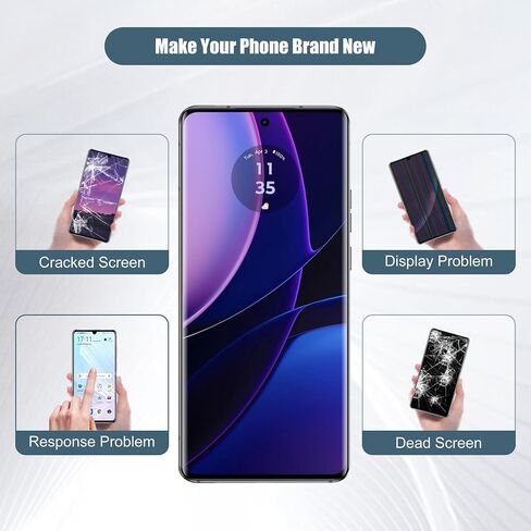 شاشة LCD رقمية متوافقة مع Moto Edge 2023 مقاس 6.6 بوصة شاشة LCD تعمل باللمس مع أدوات in Saudi Arabia