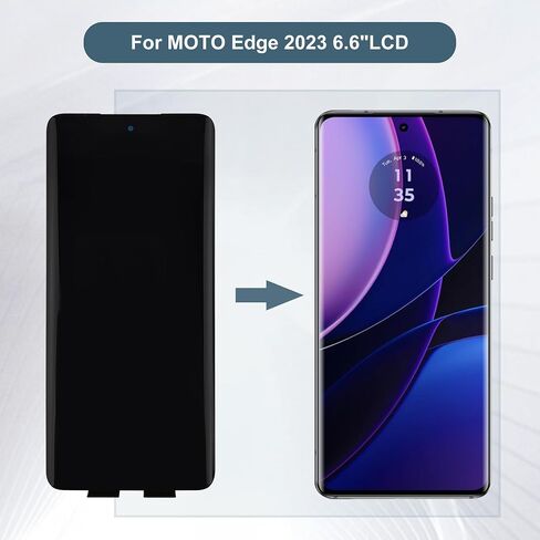 شاشة LCD رقمية متوافقة مع Moto Edge 2023 مقاس 6.6 بوصة شاشة LCD تعمل باللمس مع أدوات in Saudi Arabia
