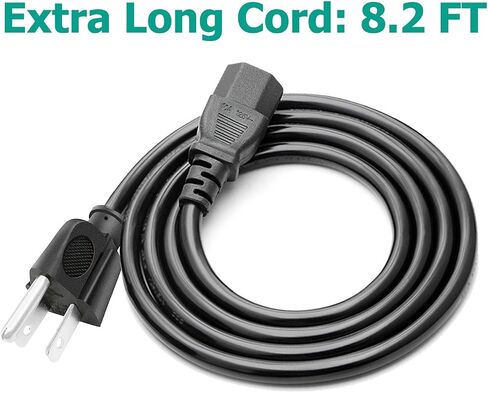 استبدال سلك الطاقة ذو 3 شوكات لطباخ ضغط الطاقة XL، كابل سلك طاقة تيار متردد رقمي قابل للبرمجة بطول 8.2 قدم in Saudi Arabia