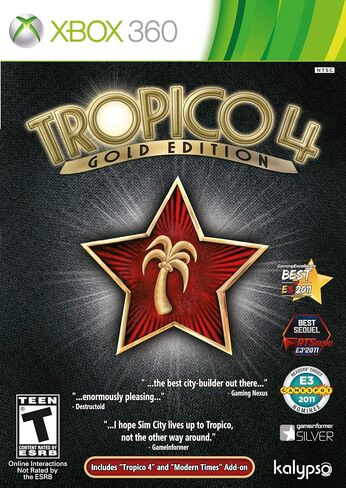 لعبة Tropico 4 Gold Edition - أجهزة إكس بوكس ​​360 (متجددة) in Saudi Arabia