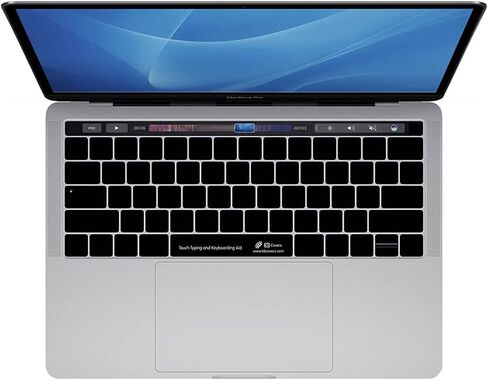 KB Covers Touch Typing Keyboard Cover Compatible with 13" & 15" MacBook Pro w Touch Bar 2016+ | Ultra Thin Dust Water & Dirt Resistant Silicone Skins in Saudi Arabia