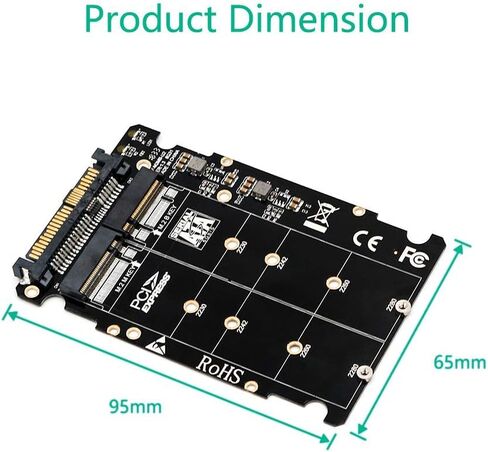 محول M.2 NVMe SSD إلى U.2 SFF-8639 in Kuwait