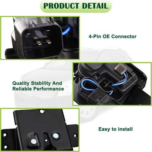 omoZone 931-107 Power Trunk Tailgate Latch Liftgate Door Lock Actuator Compatible with Chevy Suburban Tahoe,Cadillac CTS Escalade SRX,GMC Yukon Terrain,Buick Enclave Replaces 13581405 13501872 in Saudi Arabia