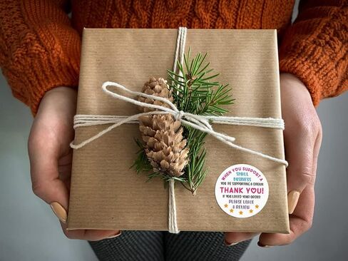 Thank You for Supporting My Small Business Cute Small Shop Stickers, Online Retailers Small Business Small Shop Thank You Stickers Gift Bags Packages Envelopes Labels, 500 Labels Per Roll in Kuwait