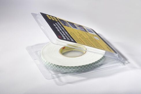 شريط إسفنجي يوريثان مطلي مزدوج 3M 4016، 1/4 بوصة × 36 ياردة، تركيب داخلي، ربط، وإرفاق in Saudi Arabia
