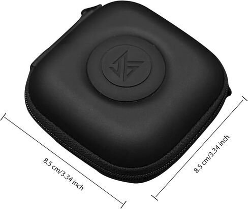 IEMs Earphone Case with Inside Net Soft Headphone Zipper Bag HiFi Cable Accessories Pouch for KZ ZS10 Pro ZSN ZST Protection Storage Portable Earbuds Carrying Box in Saudi Arabia