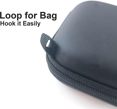 IEMs Earphone Case with Inside Net Soft Headphone Zipper Bag HiFi Cable Accessories Pouch for KZ ZS10 Pro ZSN ZST Protection Storage Portable Earbuds Carrying Box in Saudi Arabia