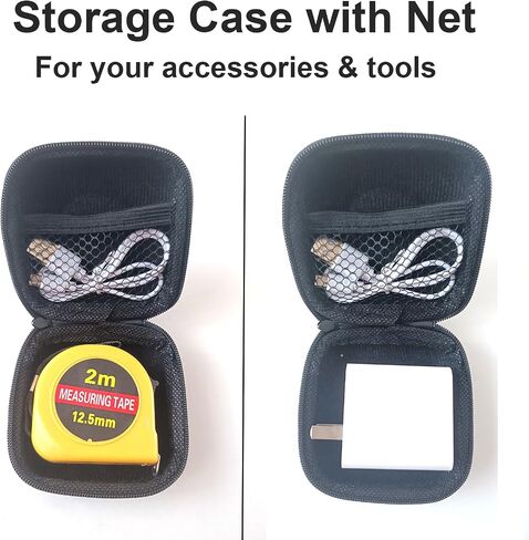 IEMs Earphone Case with Inside Net Soft Headphone Zipper Bag HiFi Cable Accessories Pouch for KZ ZS10 Pro ZSN ZST Protection Storage Portable Earbuds Carrying Box in Saudi Arabia
