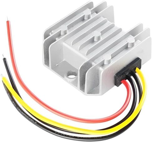 12V to 24V DC Step Up Converter, Boost Converter 3Amps 72W Voltage Regulator Waterproof Power Adapter, for LED Light Projects, Starlink Mini, RF Environment in Saudi Arabia