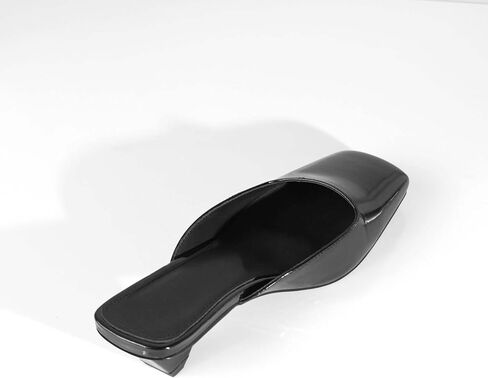 iadore Women Sexy Low Heel Sandals Ankle Straps Fashion Open Toe Satin Slip on Mules Summer Chic Strappy Dress Sandals Size 5-12 US in Saudi Arabia