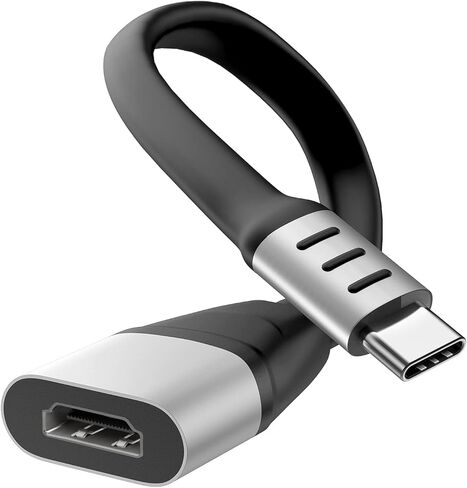 محول USB C إلى HDMI، محول NIAO-CHAO USB من النوع C إلى 4K HDMI لأجهزة MacBook Pro وMacBook Air وiPad Pro وPixelbook وXPS والمزيد (مع سلك) in Kuwait