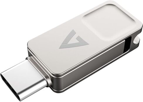محرك أقراص فلاش V7 من النوع C ثنائي الأغراض USB-A 3.2 بسعة 128 جيجابايت in Kuwait