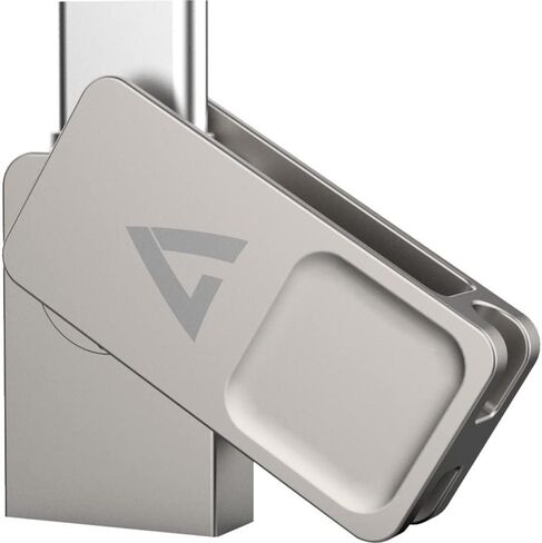 محرك أقراص فلاش V7 من النوع C ثنائي الأغراض USB-A 3.2 بسعة 128 جيجابايت in Kuwait