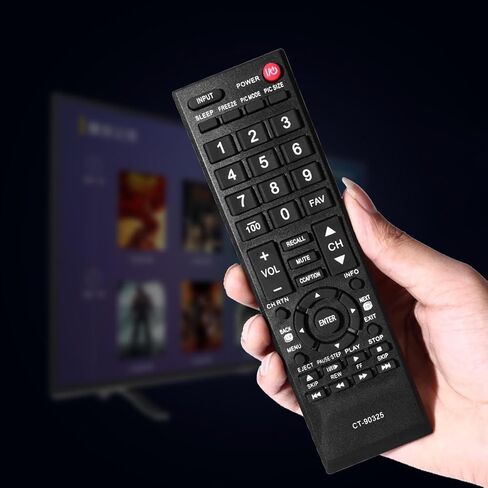 أحدث جهاز تحكم عن بعد بديل عالمي لجميع أجهزة التلفزيون الذكية Toshiba LCD LED HDTV in Kuwait
