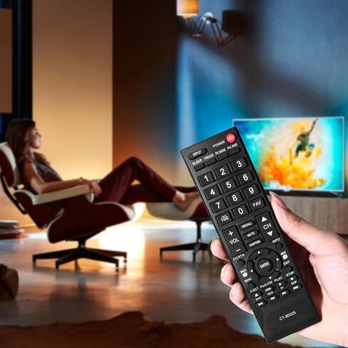 أحدث جهاز تحكم عن بعد بديل عالمي لجميع أجهزة التلفزيون الذكية Toshiba LCD LED HDTV in Kuwait