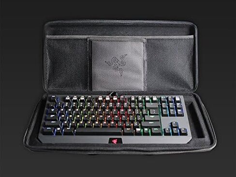 Razer RZ03-01430100-R3U1 BlackWidow Tournament Edition Chroma, Clicky RGB Mechanical Gaming Keyboard, Compact Layout - Green Switches in Saudi Arabia