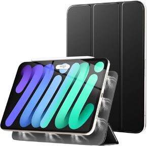TiMOVO Magnetic Case for iPad Mini 6 2021 (8.3-inch), iPad Mini 6th Generation Case - Strong Magnetic Smart Folio Case Slim Lightweight Case Cover with Auto Sleep/Wake- Space Gray