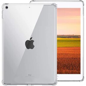 حافظة Zcooooool لجهاز iPad 9/8 / 7 (10.2 بوصة، موديل 2021/2020 / 2019، الجيل التاسع / الثامن / السابع) غطاء زوايا معززة لجهاز iPad 10.2 بوصة من مادة TPU الناعمة لحافظة iPad